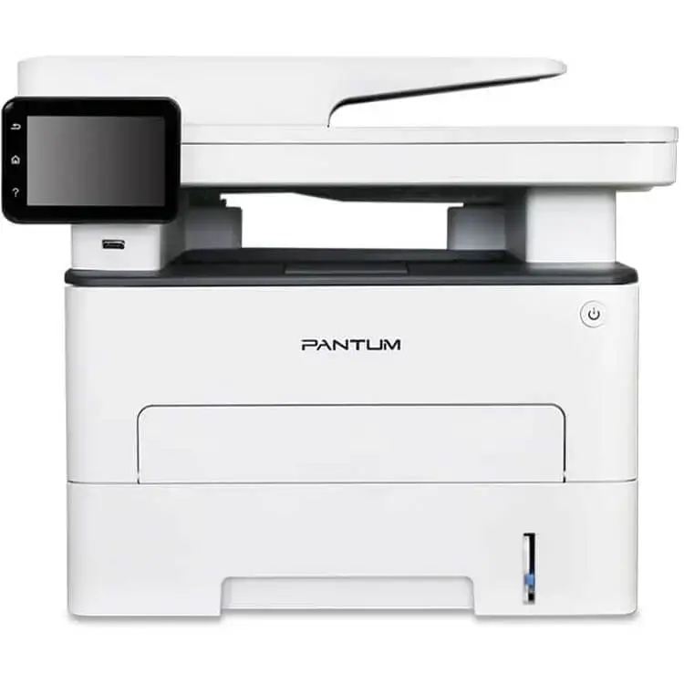 Pantum M7300FDW 4-in-1 Mono Laser Printer - Print Size: A4, Functions: Print, Scan & Copy, Print Speed: Up to 33ppm, Print Resolution: 1200 x 1200 dpi, Duplex Printing: Automatic, Memory: 512MB, Connectivity: High-speed USB 2.0, Ethernet, Wi-Fi, Paper Han