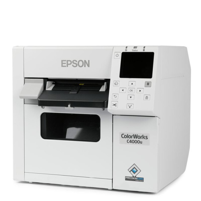 Durable prints Long-lasting pigment ink
Fast print speeds Print labels at up to 103mm/sec
Matte, glossy and more Print on a wide variety of media
Easy operation LCD screen for ink and printer status
Cost saving Individual ink cartridges
