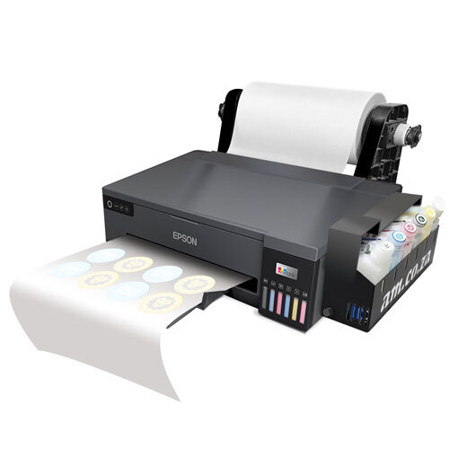 DTF-Enabled Roll-to-Roll EPSON L18050 A3 6-Colour EcoTank Inkjet Printer, CMYK & White Agitation & Circulation, Work with AcroRIP Software 